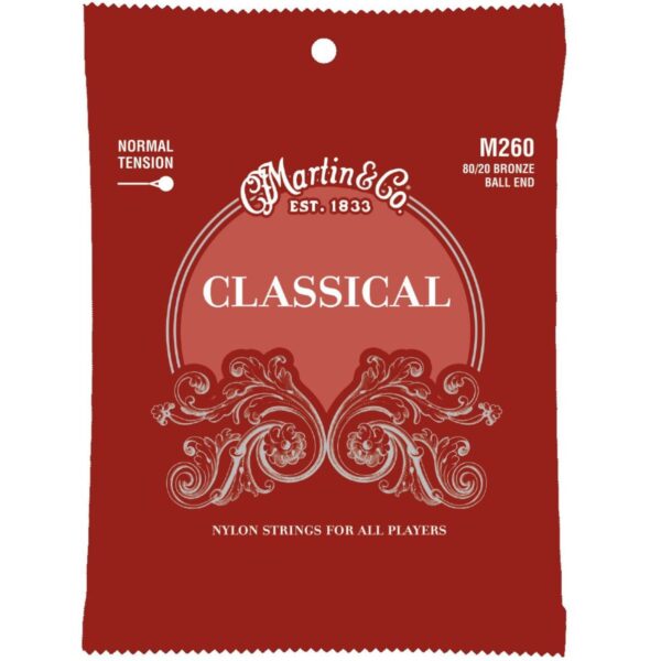 Martin M260| Classical Nylon Strings | Set | Normal Tension