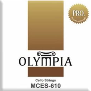 Olympia MCES| Cello strings| Chrome Nickel Silver| | Set 4 Strings