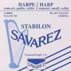 Savarez HPN-80B  Rectified Nylon Harp String | 2nd Oct F