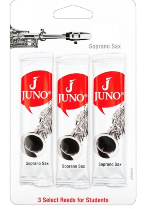 Juno Soprano Saxophone Reeds (3 pack) | 2.0