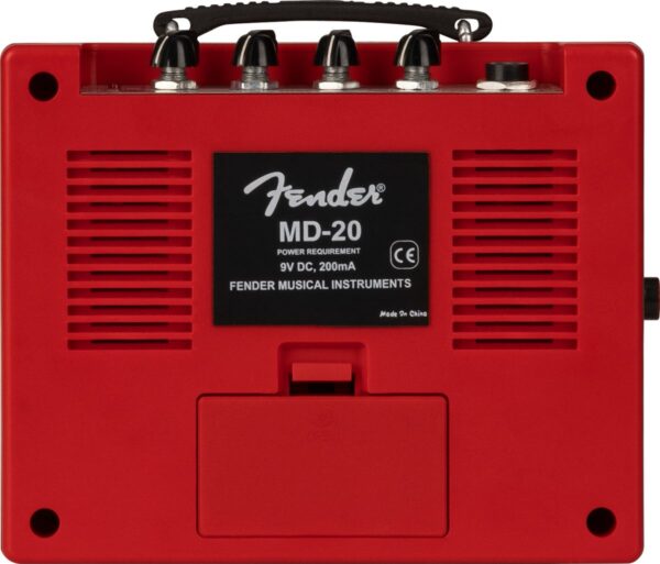 Fender Mini Deluxe 1 Watt Guitar Amp Red