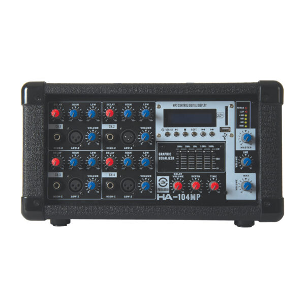 Leem HA-104 100-Watt 4-Channel Portable PA System