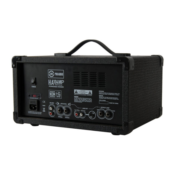 Leem HA-104 100-Watt 4-Channel Portable PA System