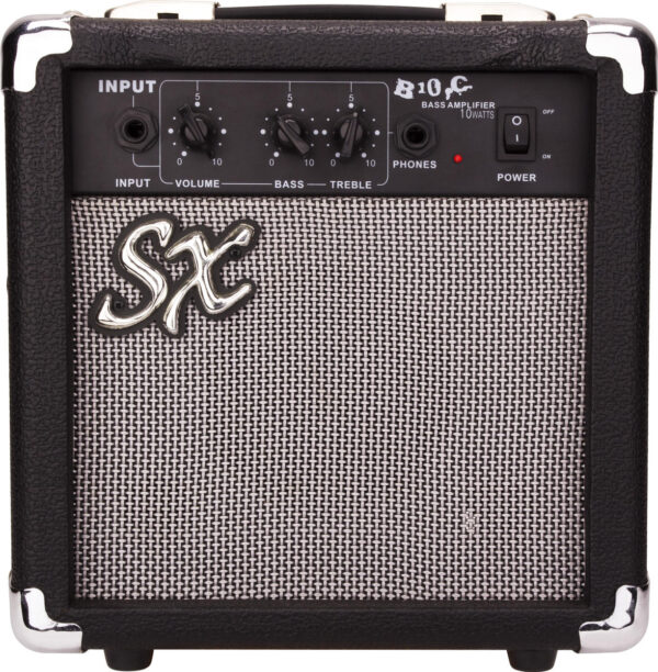 SX B10C | 10 Watt | Beginners Practice Amp | Bass Guitar