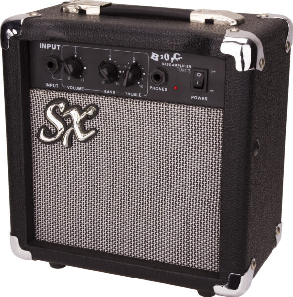 SX B10C | 10 Watt | Beginners Practice Amp | Bass Guitar