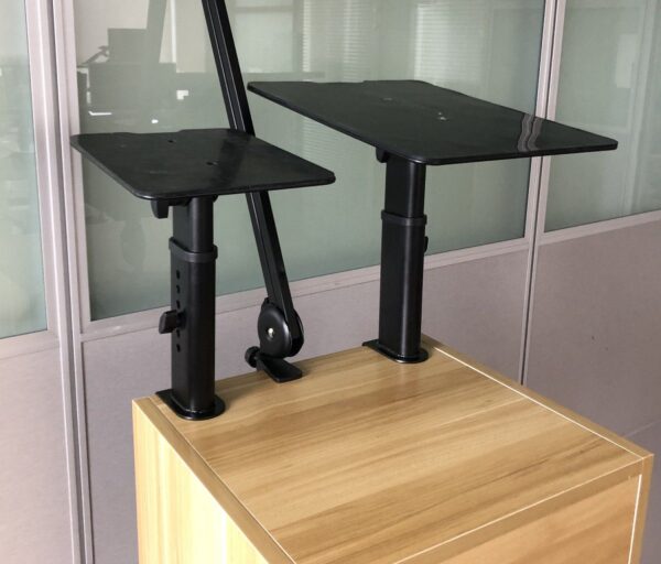 Apextone MSS-5C Clamp Base Monitor Stands (Pair)