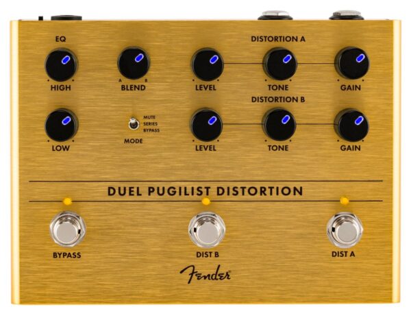 Fender Duel Pugilist Distortion Pedals