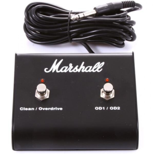 Marshall PEDL00009| Two buttons control channel and reverb on/off