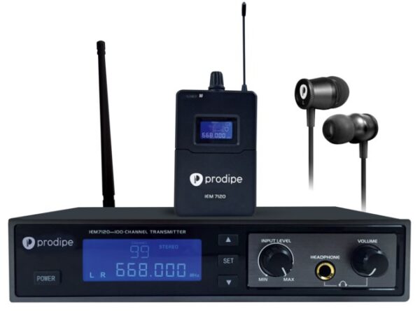 Propdipe IEM7120 Wireless In Ear Monitor System