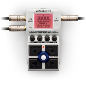 Zoom MS-50G+ MultiStomp for Guitar | 100 Pedals in one