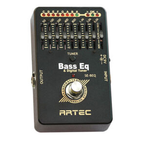 Artec SE-BEQ 8-Band Graphic EQ with Chromatic Tuner for Bass