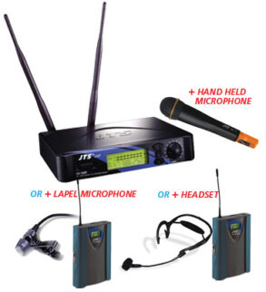 JTS US-8001D Headset Radio Mic System