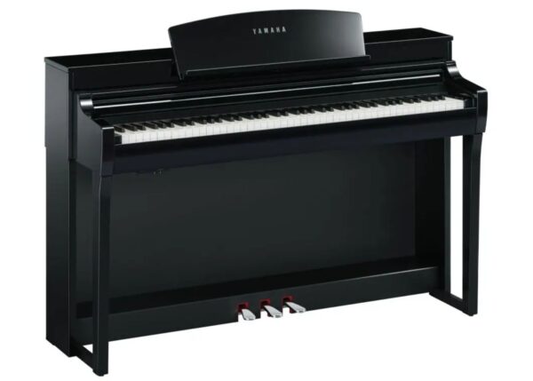 Yamaha CSP 255 Clavinova Smart Digital Piano | Polished Ebony