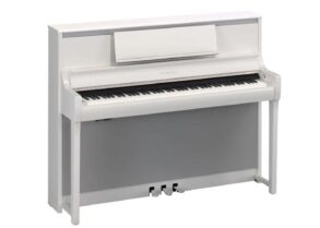 Yamaha CSP-295 Clavinova Smart Digital Piano | Polished White