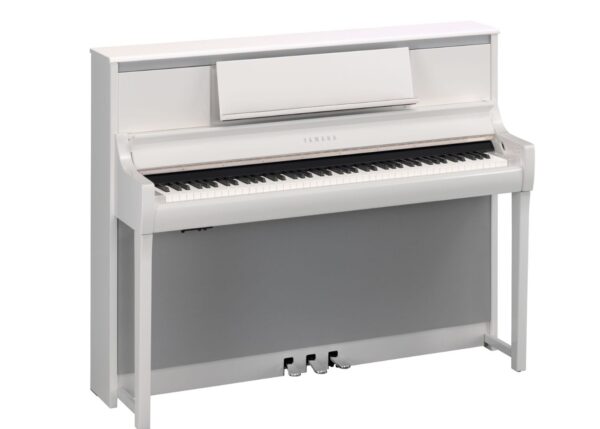 Yamaha CSP-295 Clavinova Smart Digital Piano | Polished White