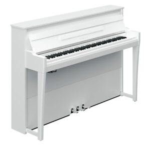 Yamaha NU1XA Premium Real acoustic Action Digital Piano | Polish White