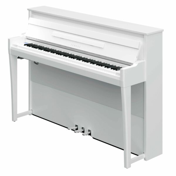 Yamaha NU1XA Premium Real acoustic Action Digital Piano | Polish White