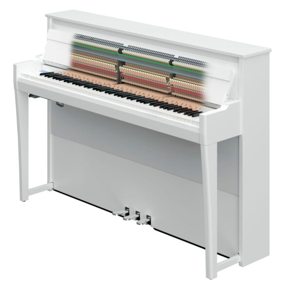 Yamaha NU1XA Premium Real acoustic Action Digital Piano | Polish White