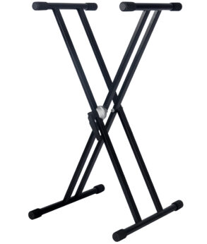 Apextone AP-3218 Double Braced Adjustable Keyboard Stand