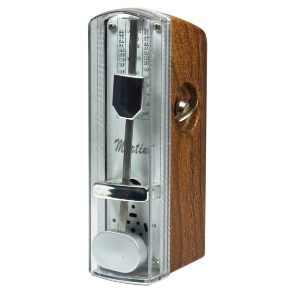 Martini Compact Mini Clockwork Metronome | Light Mahogany