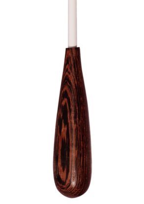 Montford Baton | 14 Inch White Lacquer | Wenga Taper