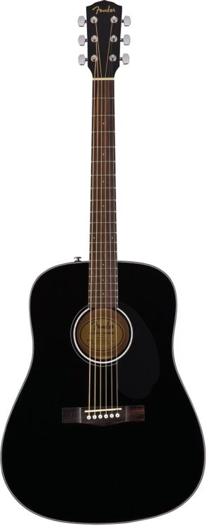 Fender CD 60S 2019 Dreadnought Solid Top | Black