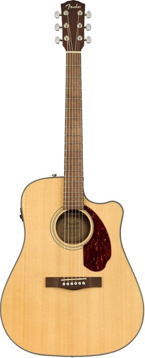 Fender CD140SCE Dreanought Acoustic | Pick Up and Hardcase | Natural