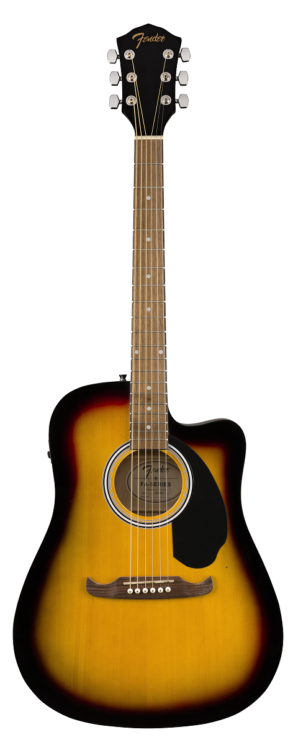 Fender FA-125 Dreadnought Acoustic with Pickup| Sunburst