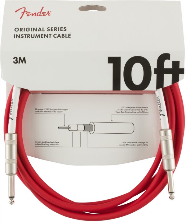 Fender Original Series Cable 10′ Red