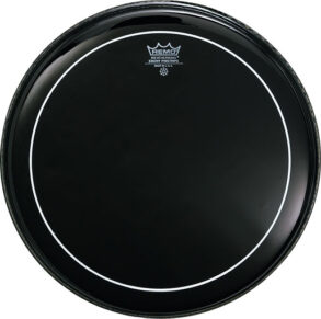 Remo Ebony Pinstripe Bass Drum Head | 20″