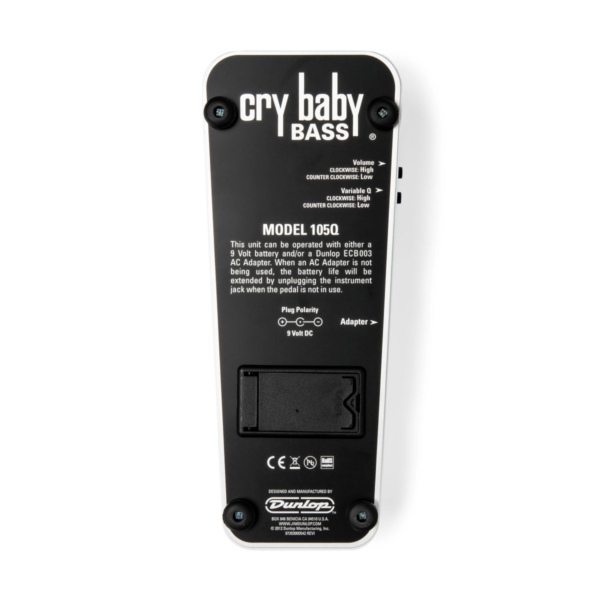 Dunlop 105Q Crybaby Bass  Mini Wah