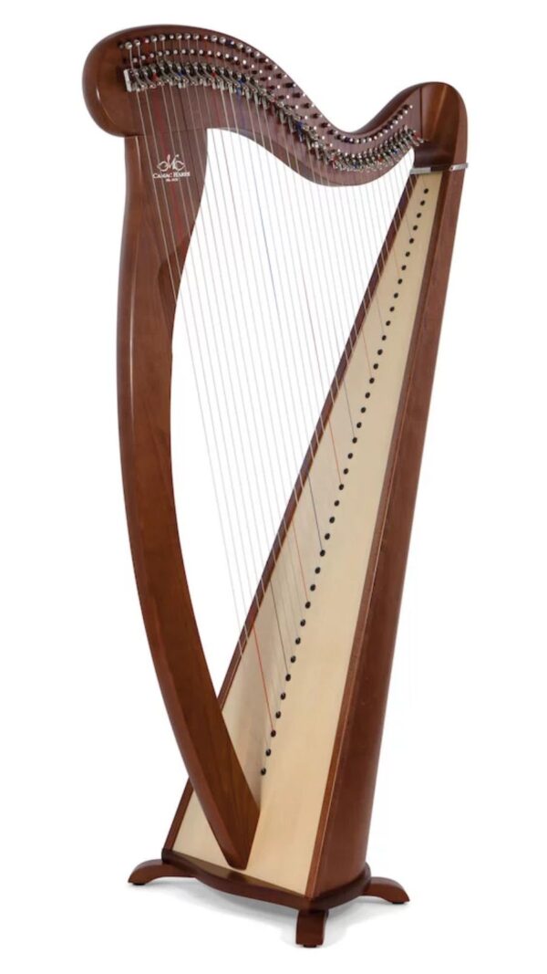 Camac Melusine Harp | 38 string  |Nylon String  | Walnut