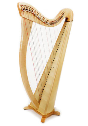 Camac Hermine Harp |34-String | Natural Maple