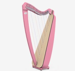 Camac Odyssey Harp | 27 String | with Levers | Pink