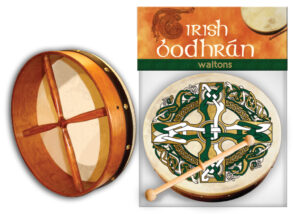 Waltons 8″ Celtic Design Bodhran | Gaelic Cross