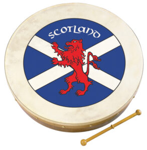 Waltons 18″ Design Bodhran | Scottish Flag