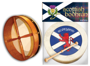 Waltons 8″ Design Bodhran | Scottish Flag