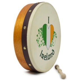 Waltons 12″ I Love Ireland Bodhran