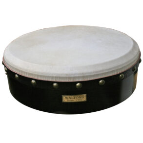 Waltons 18″ Tuneable Bodhran | Ebony