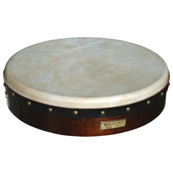 Waltons 16″ Pro5 Deluxe Bodhran | Dark Mahogany