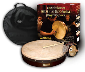 Waltons 15″ Classic Bodhran Pack | Dark Brown