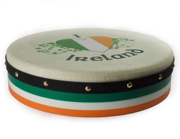 Waltons 15″ I Love Ireland Design Bodhran