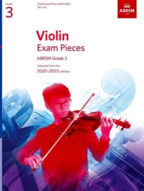 Associated Board Violin Exams Pieces Grade 3 2020-2023