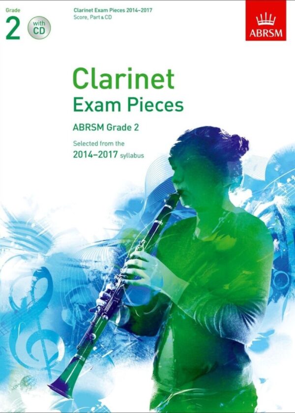 Clarinet Exam Pieces 2014-2017 | Grade 1 | Clarinet Book & CD | ABRSM