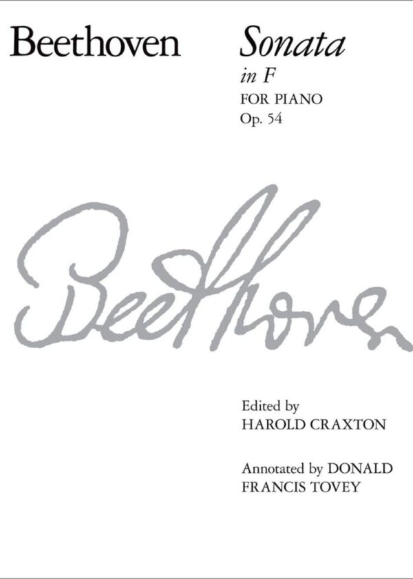 Beethovens Piano Sonata in F, Op. 54 | ABRSM Piano Editions