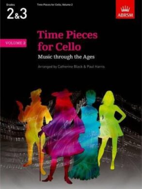 Time Pieces for Cello Vol 2.  (Grades 2-3) | Ed Black, Harris| ABRSM