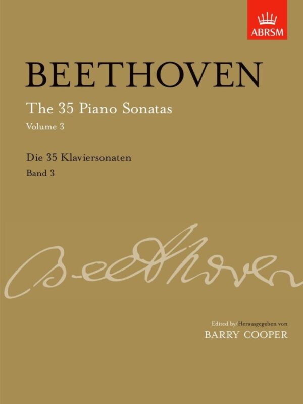 Beethoven, Ludwig Van | The 35 Sonatas Vol 3 (Op.57-111) | Cooper, B