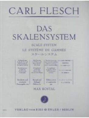 Carl Flesch | Scales system for Violin