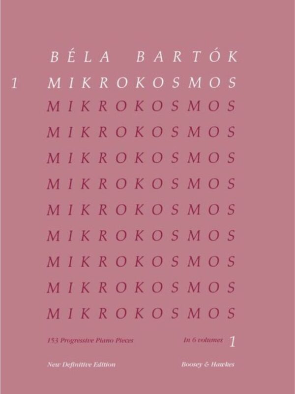 Bela Bartok  | Mikrokosmos Progressive Piano pieces | Vol 1 of 6