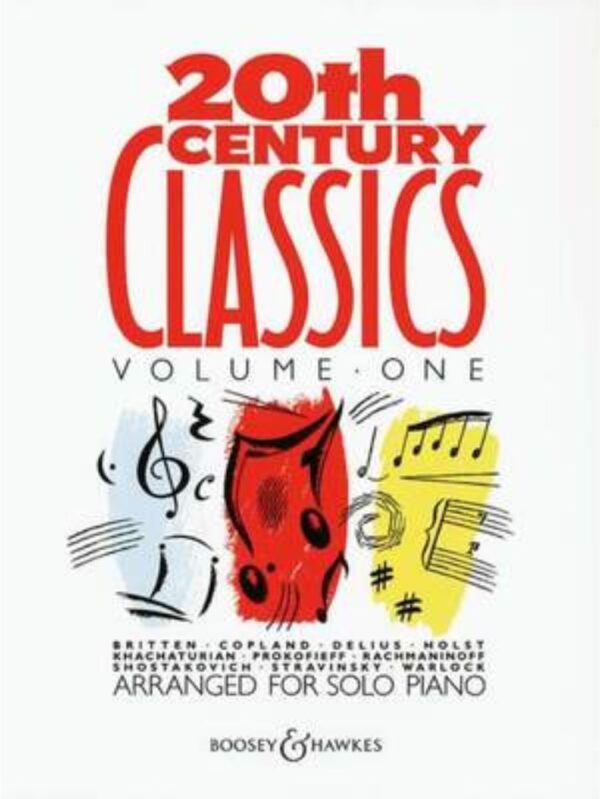 20th Century Classics compositions arranged for Piano | Volume 1